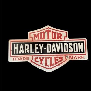 Harley-Davidson Embossed Tin Sign(Ande Rooney) condition is like new. Never used
